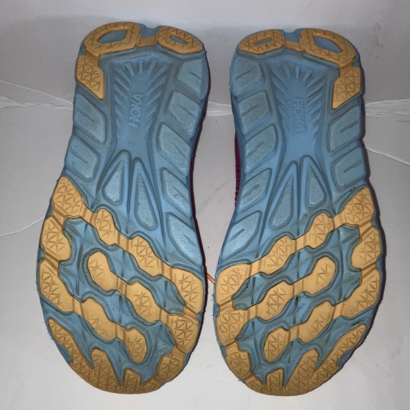 Hoka Vibrant Orange and Purple Sneakers Rincon 3 - Picture 8 of 9